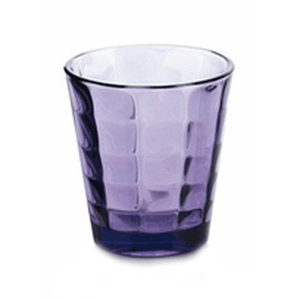 Стакан «Кристин»; стекло; 300 мл; фиолетовый