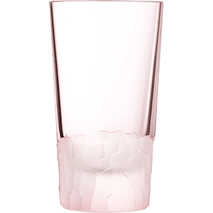 Хайбол «Интуишн колорс»; хрустальное стекло; 330мл; розовый 