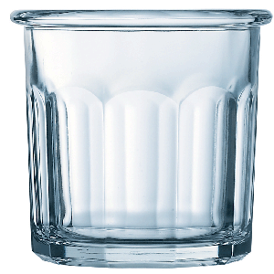 Стакан-емкость для подачи «Эскаль»; стекло; 310мл; D=90, H=87мм; прозрачный