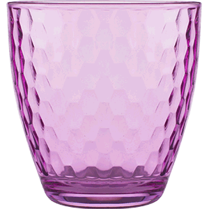Олд Фэшн «Энжой Лофт»; стекло; 280мл; D=81,H=87мм; розовый