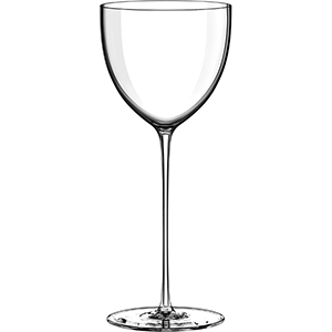 Бокал для вина «Нерея»;  хрустальное стекло;  450мл;  D=10,H=24см;  прозрачный