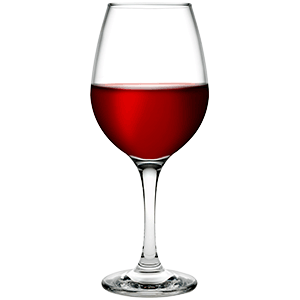 Бокал для вина «Амбер»; стекло; 460мл; прозрачное 
