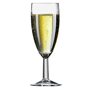Бокал для шампанского флюте «Савойя»; стекло; 170 мл; диаметр=61, высота=170 мм; прозрачный