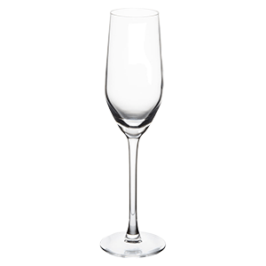 Бокал для шампанского флюте «Минерал»; стекло; 160мл; D=63,H=224мм; прозрачный