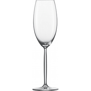 Бокал для шампанского флюте «Дива»; хрустальное стекло; 295мл