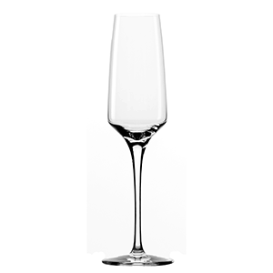 Бокал для шампанского флюте «Экспириенс»; хрустальное стекло; 188 мл; диаметр=63, высота=224 мм; прозрачный