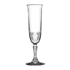 Бокал для шампанского флюте «Карат»; стекло; 163 мл; диаметр=60, высота=206 мм; прозрачный