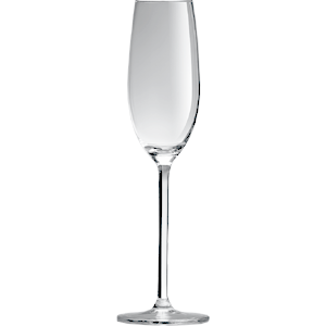 Бокал для шампанского флюте «Аллюр»; стекло; 220 мл; диаметр=70, высота=248 мм; прозрачный