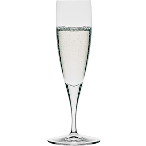 Бокал для шампанского флюте «Лирик»; стекло; 210 мл; диаметр=55, высота=210 мм; прозрачный
