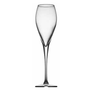 Бокал для шампанского флюте «Монте Карло»; стекло; 225мл; D=49,H=252мм; прозрачный