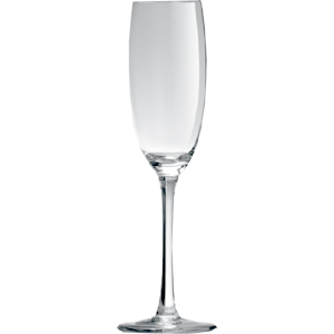 Бокал для шампанского флюте «Плаза»; стекло; 194 мл; диаметр=66, высота=230 мм; прозрачный
