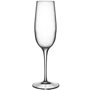 Бокал для шампанского флюте «Пэлас»; хрустальное стекло; 260 мл; диаметр=45/73, высота=240 мм; прозрачный
