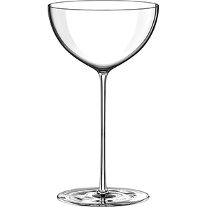 Шампанское-блюдце «Нерея»; хрустальное стекло; 450мл; D=12,H=21см; прозрачный