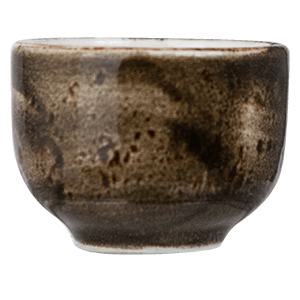 Стопка для саке «Крафт»; материал: фарфор; 45 мл; диаметр=50, высота=40 мм; коричневый