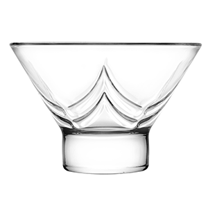 Креманка «Бэлл Призма»; стекло; 200 мл; диаметр=120, высота=80, длина=500, ширина=375 мм; прозрачный