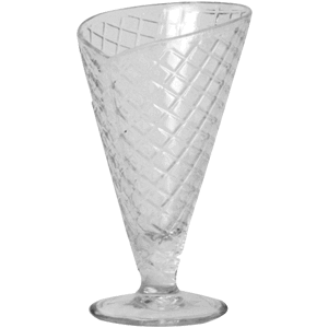 Креманка «Желато»; стекло; 220 мл; диаметр=90/70, высота=168 мм; прозрачный