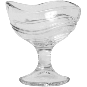 Креманка «Акапулько»; стекло; 310 мл; диаметр=118, высота=123, длина=25 мм; прозрачный