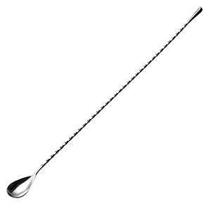 Ложка барная; сталь нержавеющая; , L=400, B=25мм; серебрист.