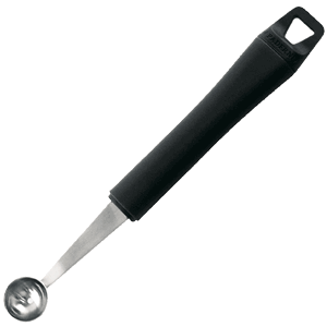Нож-нуазетка «Шар»; сталь,полипропилен; диаметр=20, высота=15, длина=185 мм; цвет: черный