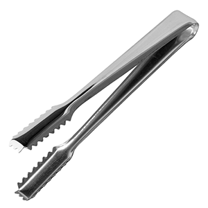 Щипцы для льда «Проотель»; сталь нержавеющая; длина=180/50, ширина=16 мм; металлический