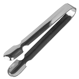 Щипцы для сахара «Проотель»; сталь нержавеющая; длина=110/15, ширина=25 мм; металлический