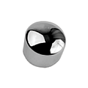 Крышка-заглушка для сифона; материал: алюминий; диаметр=25, высота=25 мм; металлический