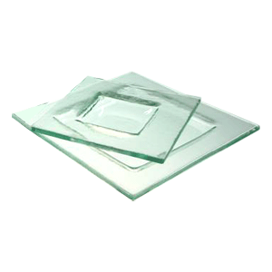 Тарелка квадратная «Бордер»; стекло; 48 мл; высота=21, длина=130, ширина=130 мм; прозрачный,зеленый