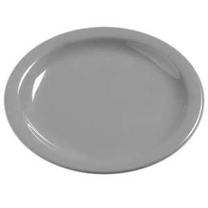 Тарелка; пластик; диаметр=15 см.; белый