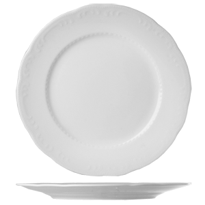 Тарелка пирожковая «В.Виена»; фарфор; D=150, H=15мм; белый