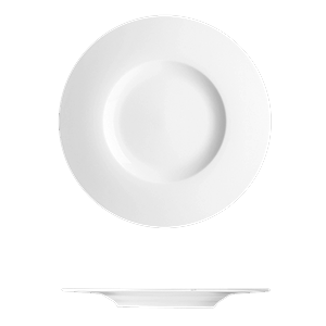 Тарелка для хлеба «С-Класс»; материал: фарфор; диаметр=17 см.; белый