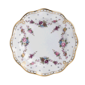Тарелка мелкая «Роял Антуанетт» материал: фарфор диаметр=16 см. Royal Crown Derby Тарелка мелкая «Роял Антуанетт» материал: фарфор диаметр=16 см. Royal Crown Derby