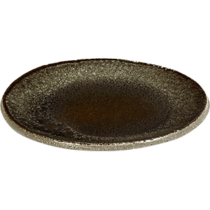 Тарелка бетон; D=14см; серый