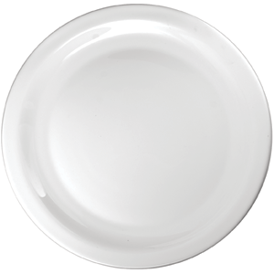 Тарелка мелкая «Перформа»; стекло; диаметр=19.5 см.; белый