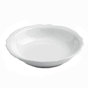 Тарелка глубокая «Опера»; материал: фарфор; диаметр=20 см.; белый
