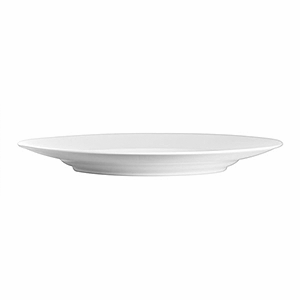 Тарелка «Олеа»; материал: фарфор; диаметр=21.5 см.; белый