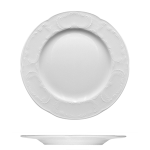 Тарелка мелкая «Моцарт»; материал: фарфор; диаметр=20 см.; белый