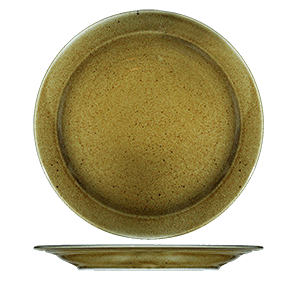 Тарелка мелкая «Кантри Стайл»; материал: фарфор; диаметр=26, высота=2.5 см.; зеленый