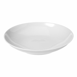 Тарелка мелкая «Линия»; материал: фарфор; диаметр=27 см.; белый