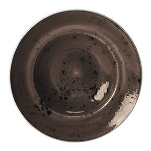 Тарелка для пасты «Крафт»; материал: фарфор; диаметр=27, высота=0.5 см.; серый