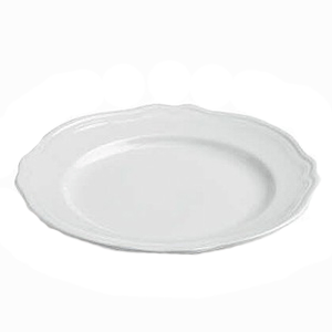Тарелка мелкая «Опера»; материал: фарфор; диаметр=28 см.; белый