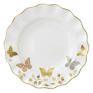 Тарелка мелкая «Баттерфляй» материал: фарфор диаметр=26 см. Royal Crown Derby Тарелка мелкая «Баттерфляй» материал: фарфор диаметр=26 см. Royal Crown Derby