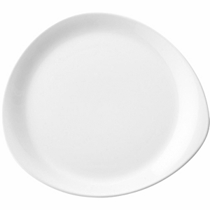 Тарелка мелкая «ФриСтайл»; материал: фарфор; диаметр=31 см.; белый
