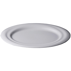 Тарелка мелкая; материал: фарфор; диаметр=29 см.; белый