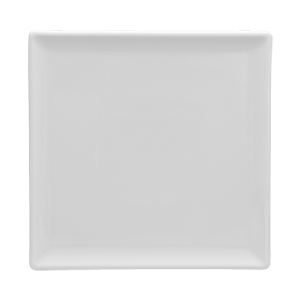 Тарелка квадратная «Анкара»; фарфор; L=20.5,B=20.5см; белый
