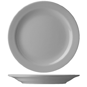 Блюдо круглое «Прага»; материал: фарфор; диаметр=31, высота=3.5 см.; белый