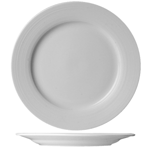 Блюдо «Граффити»; материал: фарфор; высота=1.8 см.; белый