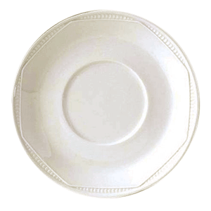 Блюдце «Айвори Монте Карло»; материал: фарфор; диаметр=16.5 см.; слоновая кость