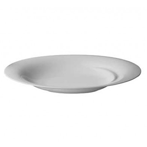 Блюдо овальное глубокое; материал: фарфор; длина=32, ширина=20 см.; белый