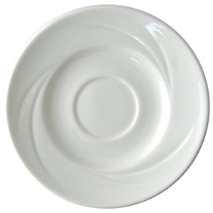 Блюдце; материал: фарфор; диаметр=15.3 см.