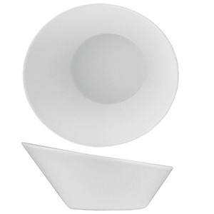 Салатник «Тэйст вайт»; материал: фарфор; 75 мл; диаметр=10.2, высота=4 см.; белый